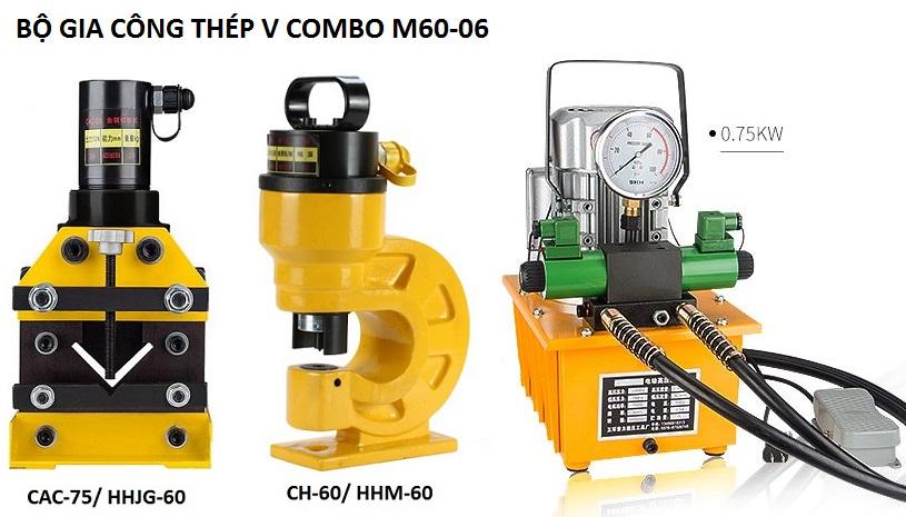 BỘ GIA CÔNG THÉP V COMBO M60-06