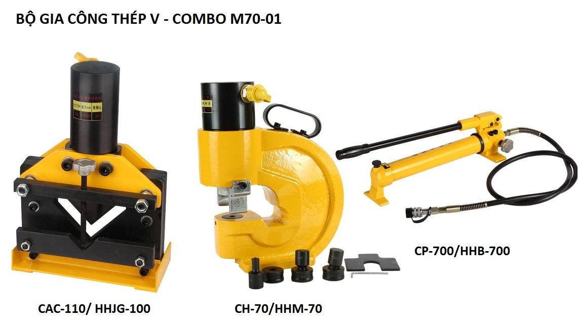 BỘ GIA CÔNG THÉP V COMBO M70-01