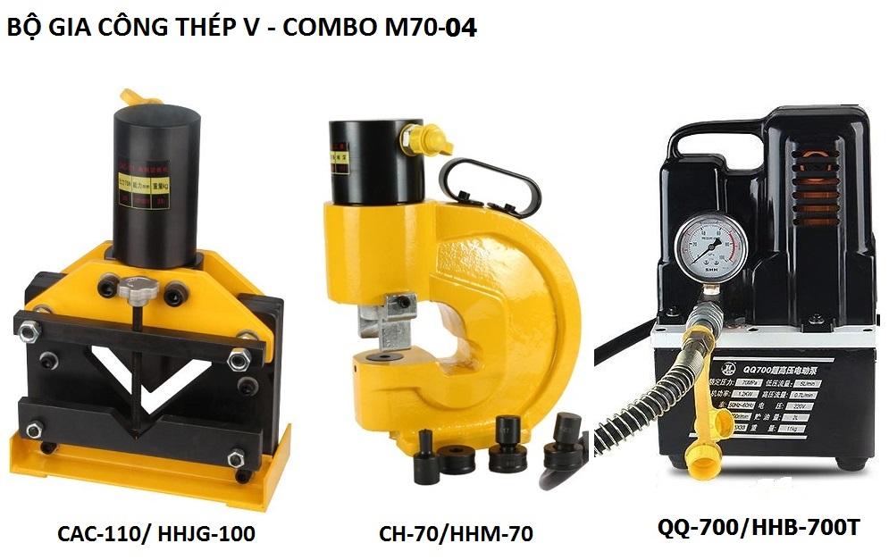 BỘ GIA CÔNG THÉP V COMBO M70-04