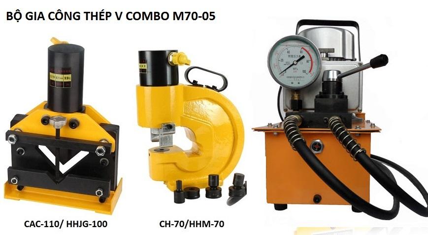 BỘ GIA CÔNG THÉP V COMBO M70-05