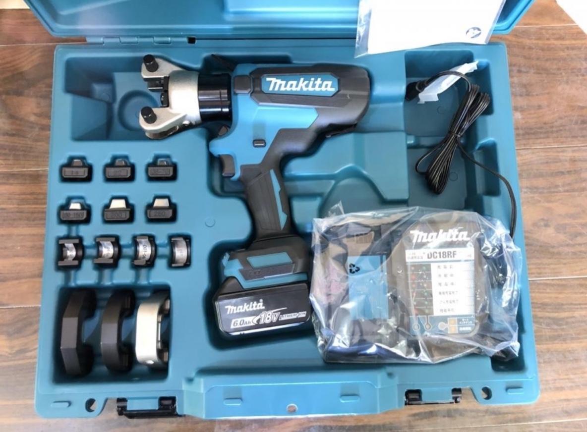 Máy ép cos thủy lực dùng pin MAKITA TC300DRG