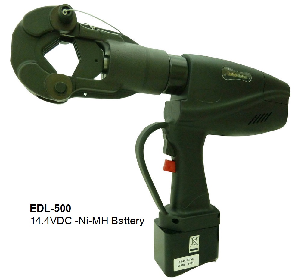 Máy ép cos thủy lực dùng Pin OPT EDL-500, EDLB-500