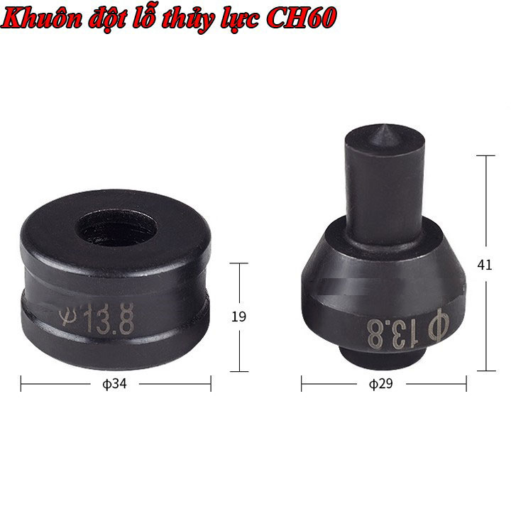 Khuôn đột lỗ tròn máy thuỷ lực CH-60