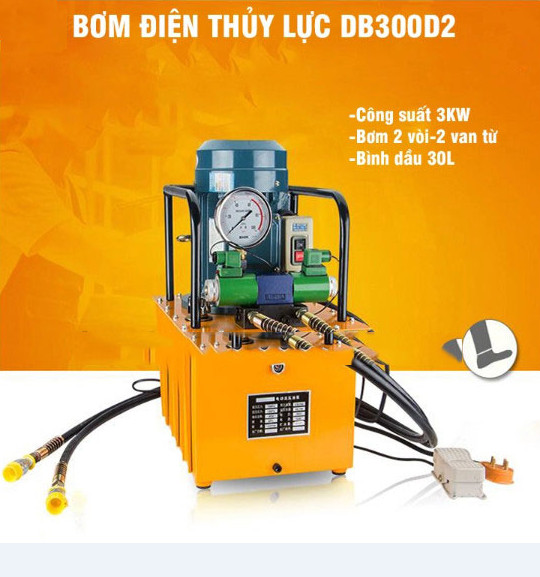 Máy bơm thuỷ lực dùng điện DB300 D2